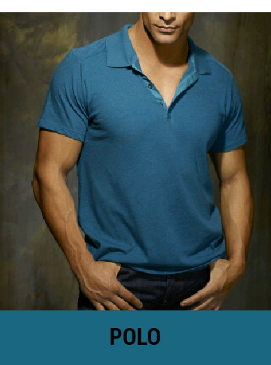 polo shirt sky blue