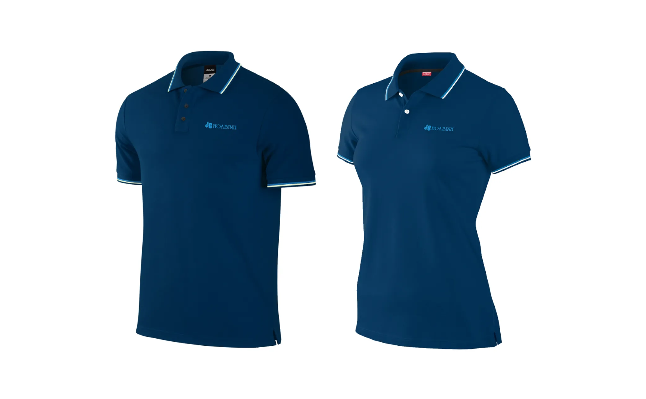 Dự án đồng phục Polo xanh